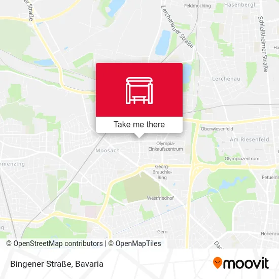 Карта Bingener Straße