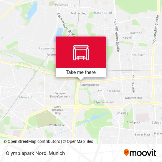 Карта Olympiapark Nord