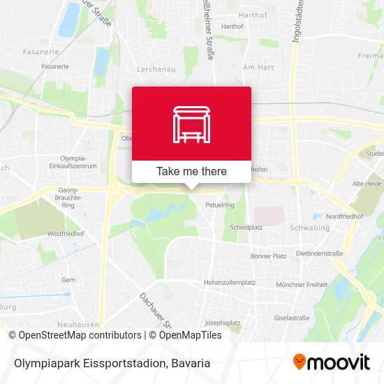 Карта Olympiapark Ost