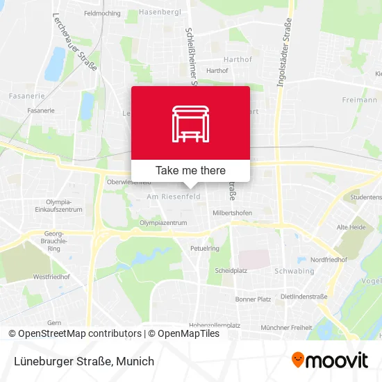 Карта Lüneburger Straße