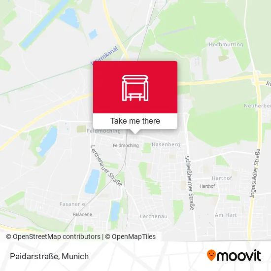 Paidarstraße map