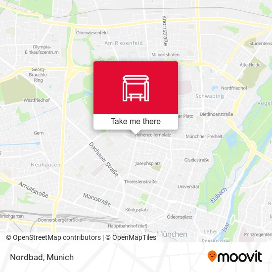 Карта Nordbad