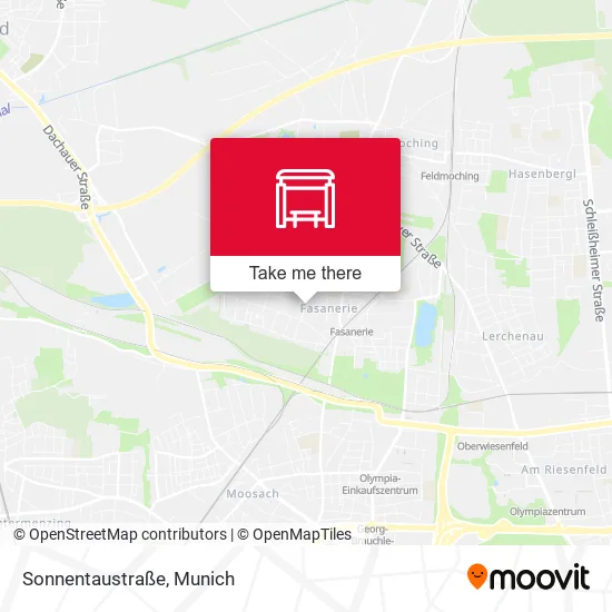 Sonnentaustraße map