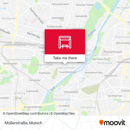 Müllerstraße map