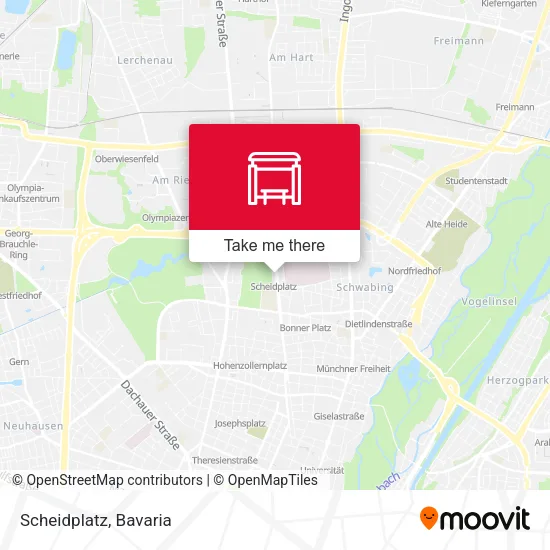 Карта Scheidplatz
