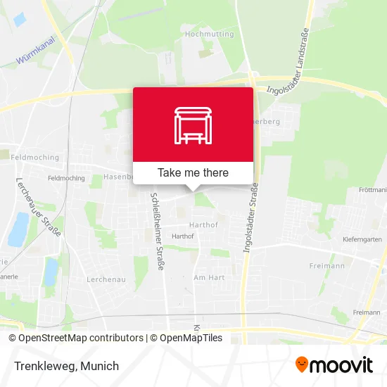 Карта Trenkleweg