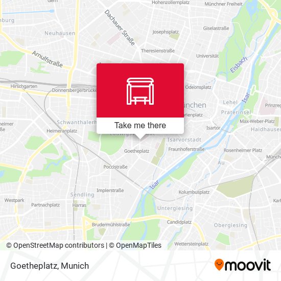Карта Goetheplatz