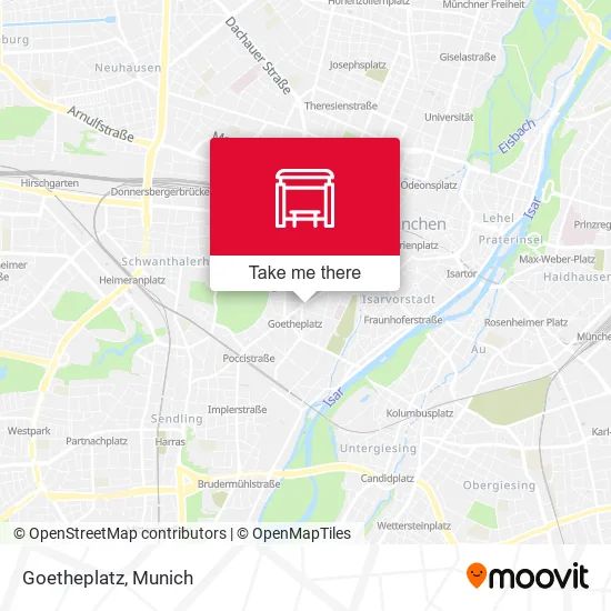 Карта Goetheplatz