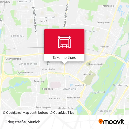 Карта Griegstraße