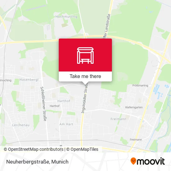 Карта Neuherbergstraße