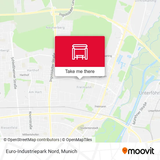 Карта Euro-Industriepark Nord