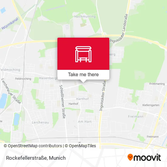 Карта Rockefellerstraße