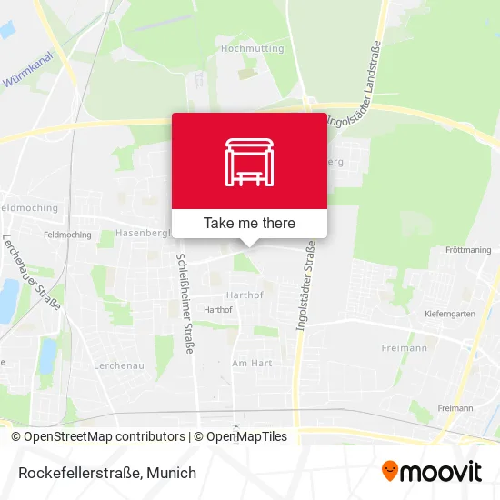 Карта Rockefellerstraße