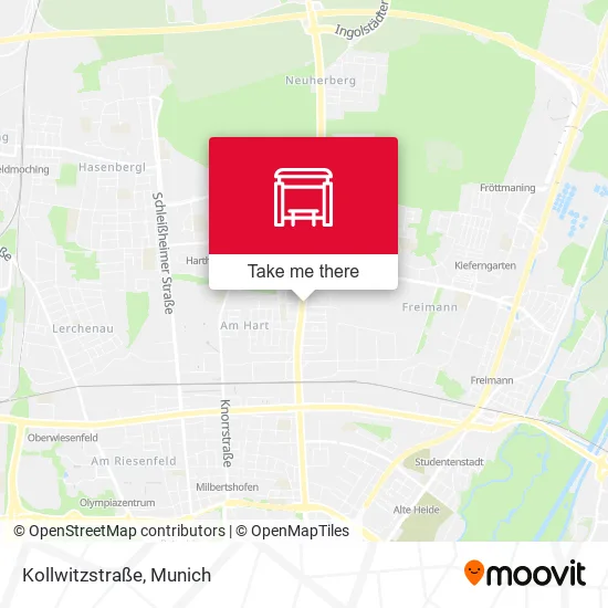 Карта Kollwitzstraße