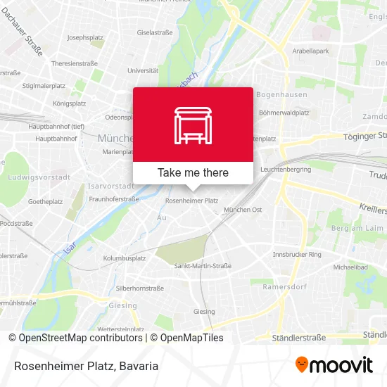 Rosenheimer Platz map