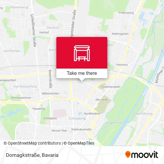 Карта Domagkstraße