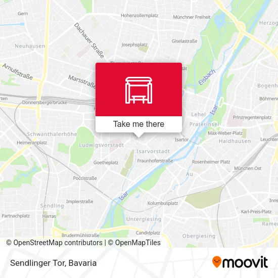 Sendlinger Tor map