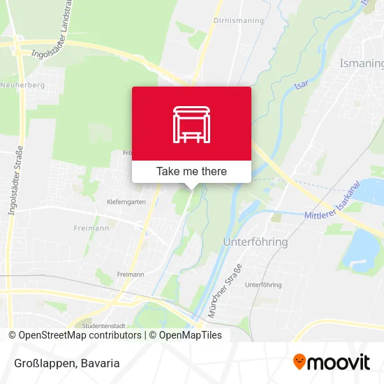 Карта Großlappen