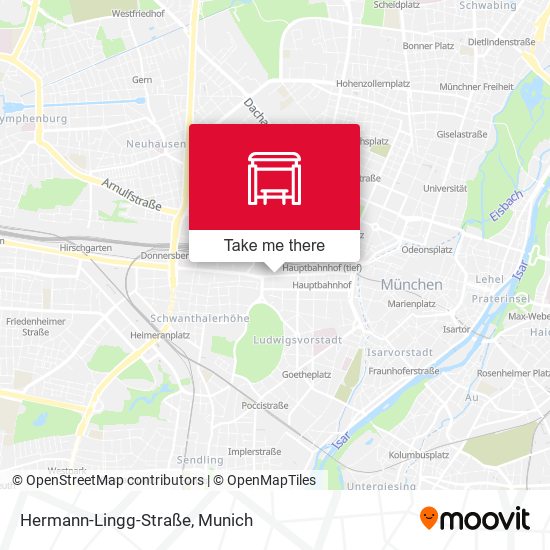 Hermann-Lingg-Straße map