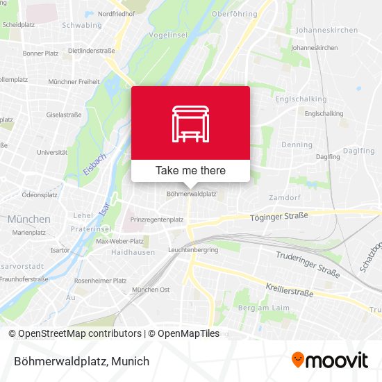Карта Böhmerwaldplatz