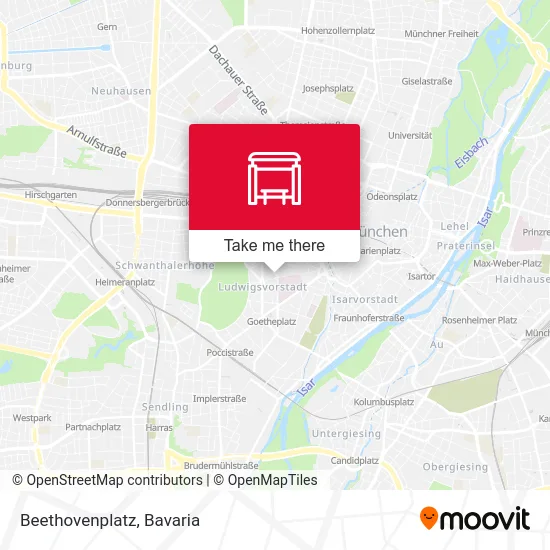 Beethovenplatz map