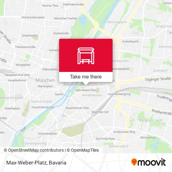Карта Max-Weber-Platz