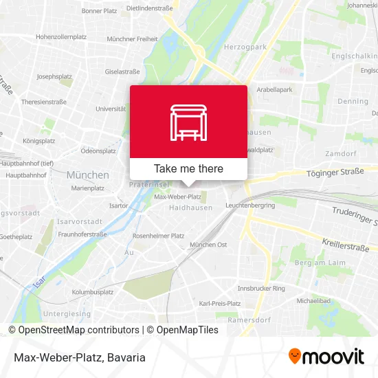 Карта Max-Weber-Platz