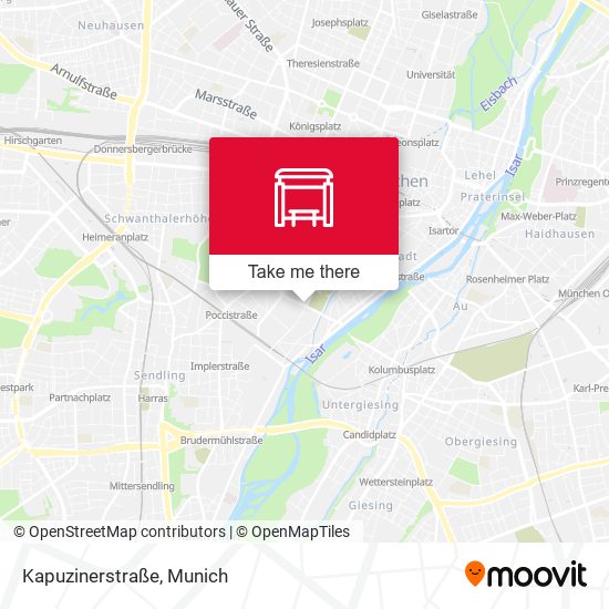 Kapuzinerstraße map