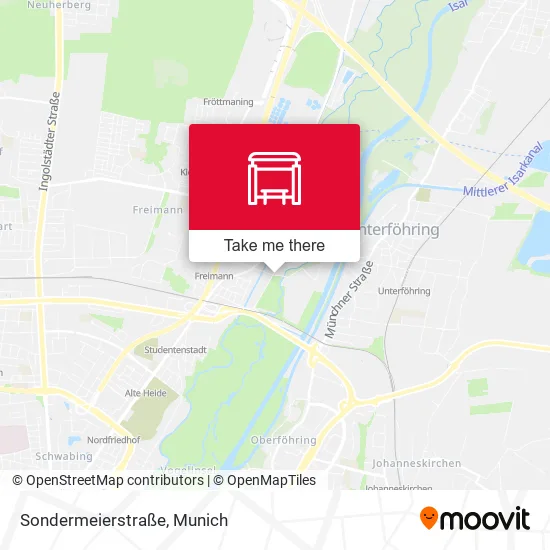 Карта Sondermeierstraße