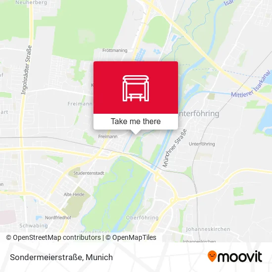 Карта Sondermeierstraße