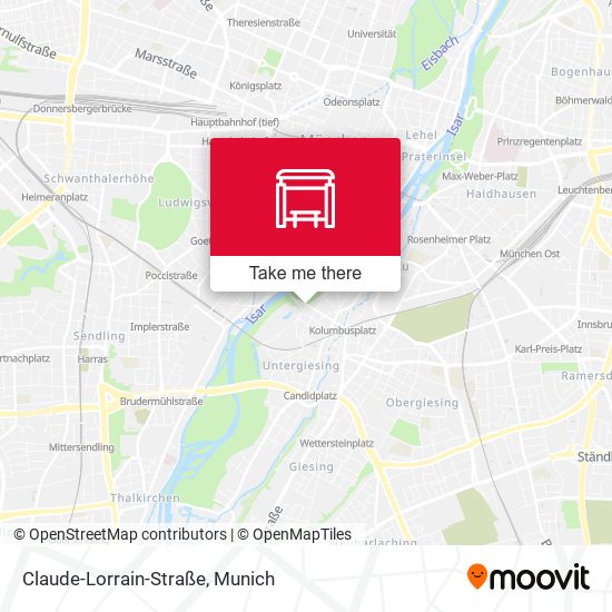 Claude-Lorrain-Straße map