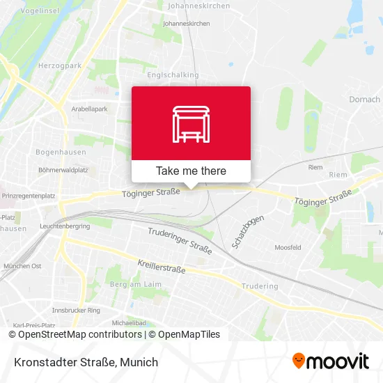 Карта Kronstadter Straße