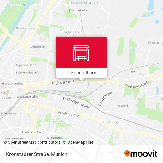 Карта Kronstadter Straße