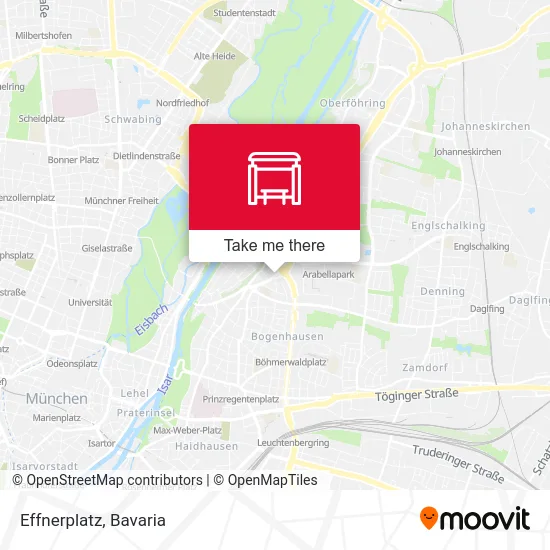 Карта Effnerplatz