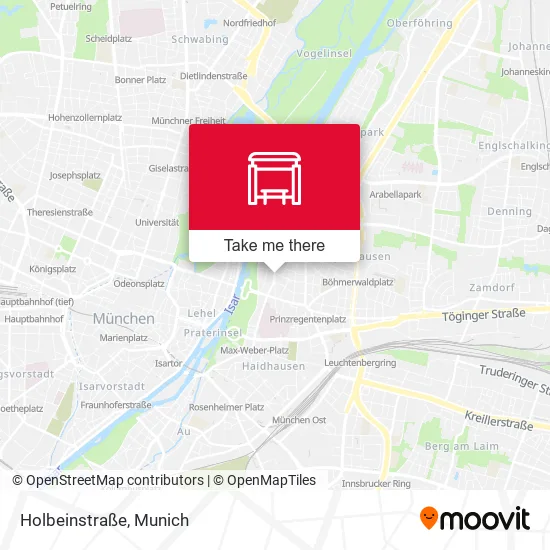 Карта Holbeinstraße