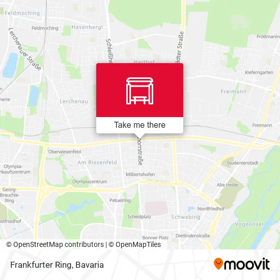Карта Frankfurter Ring