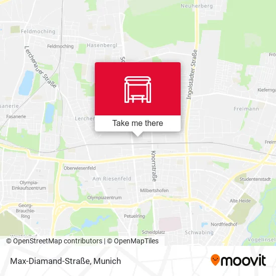 Карта Max-Diamand-Straße