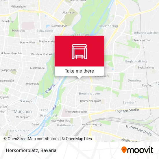 Карта Herkomerplatz