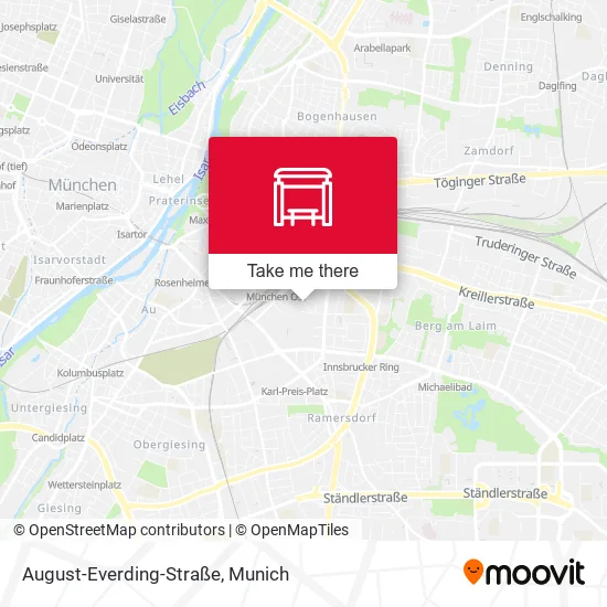 Карта August-Everding-Straße