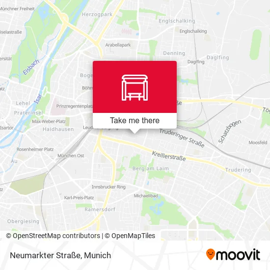 Карта Neumarkter Straße