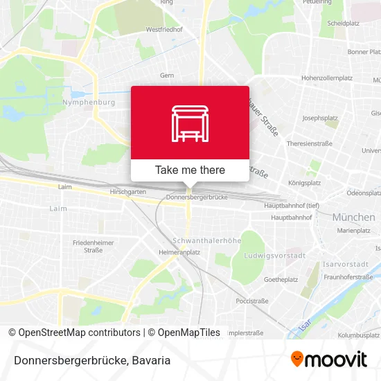 Карта Donnersbergerbrücke