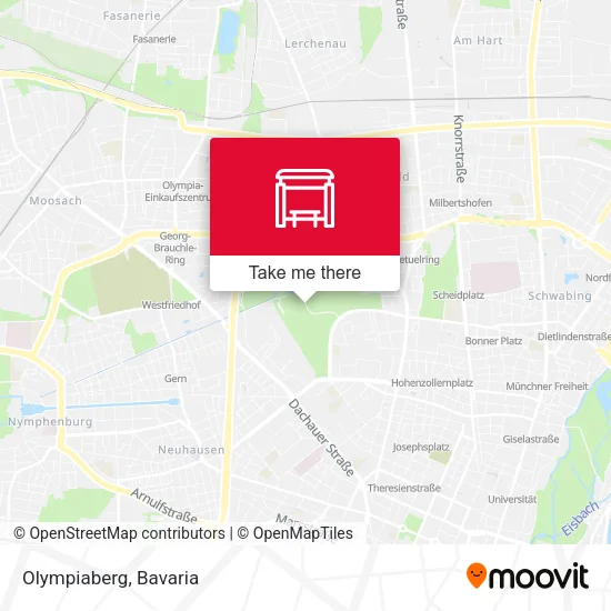 Карта Olympiaberg