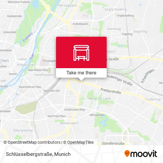 Карта Schlüsselbergstraße