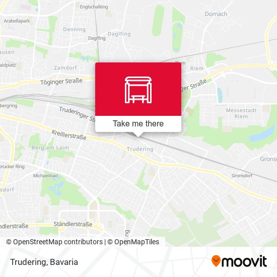 Карта Trudering