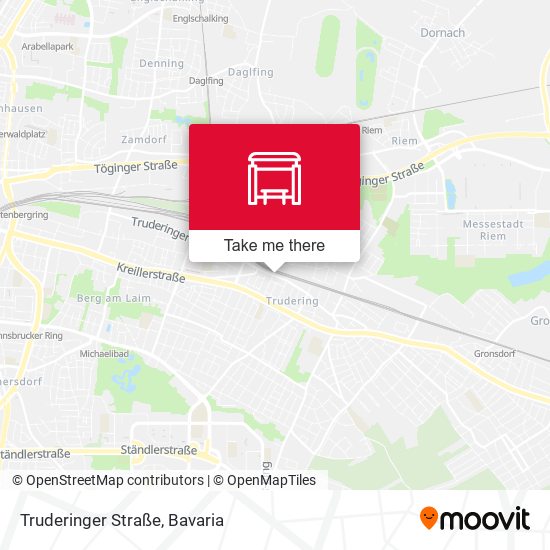 Truderinger Straße map
