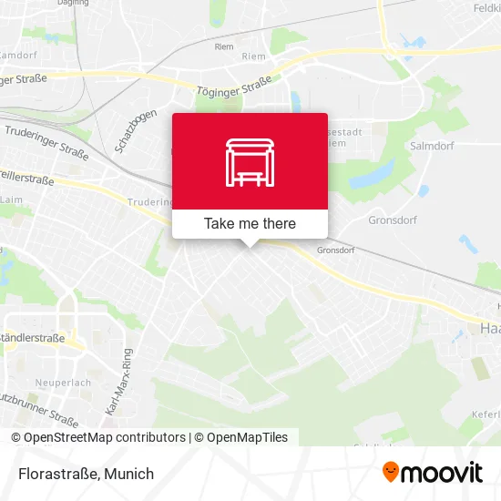 Карта Florastraße
