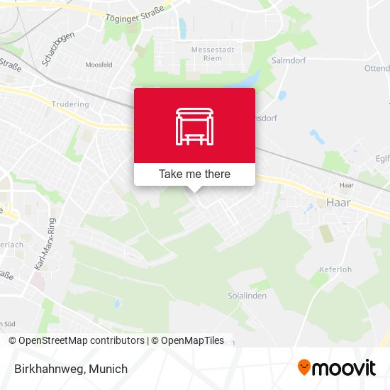 Карта Birkhahnweg