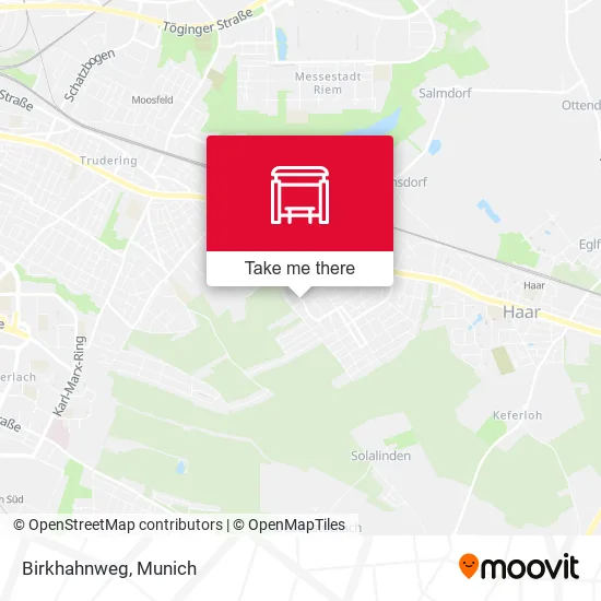 Карта Birkhahnweg