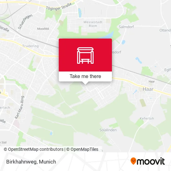 Карта Birkhahnweg