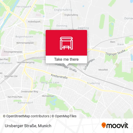 Карта Ursberger Straße